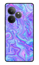 Glitter Realme GT 6 Glass Case