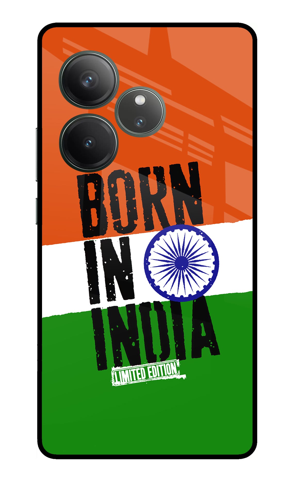 Born in India Realme GT 6 Glass Case