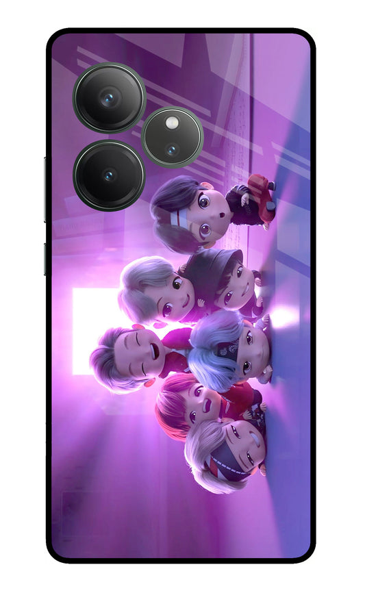 BTS Chibi Realme GT 6 Glass Case