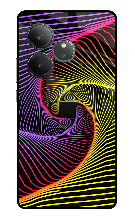 Colorful Strings Realme GT 6 Glass Case