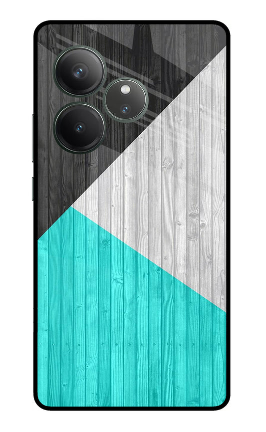 Wooden Abstract Realme GT 6 Glass Case