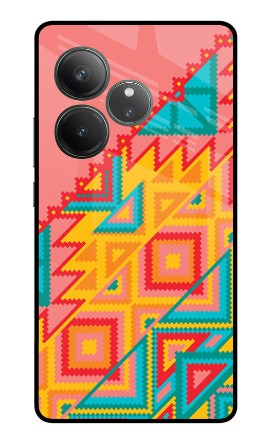 Aztec Tribal Realme GT 6 Glass Case