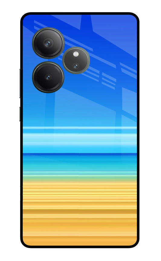 Beach Art Realme GT 6 Glass Case