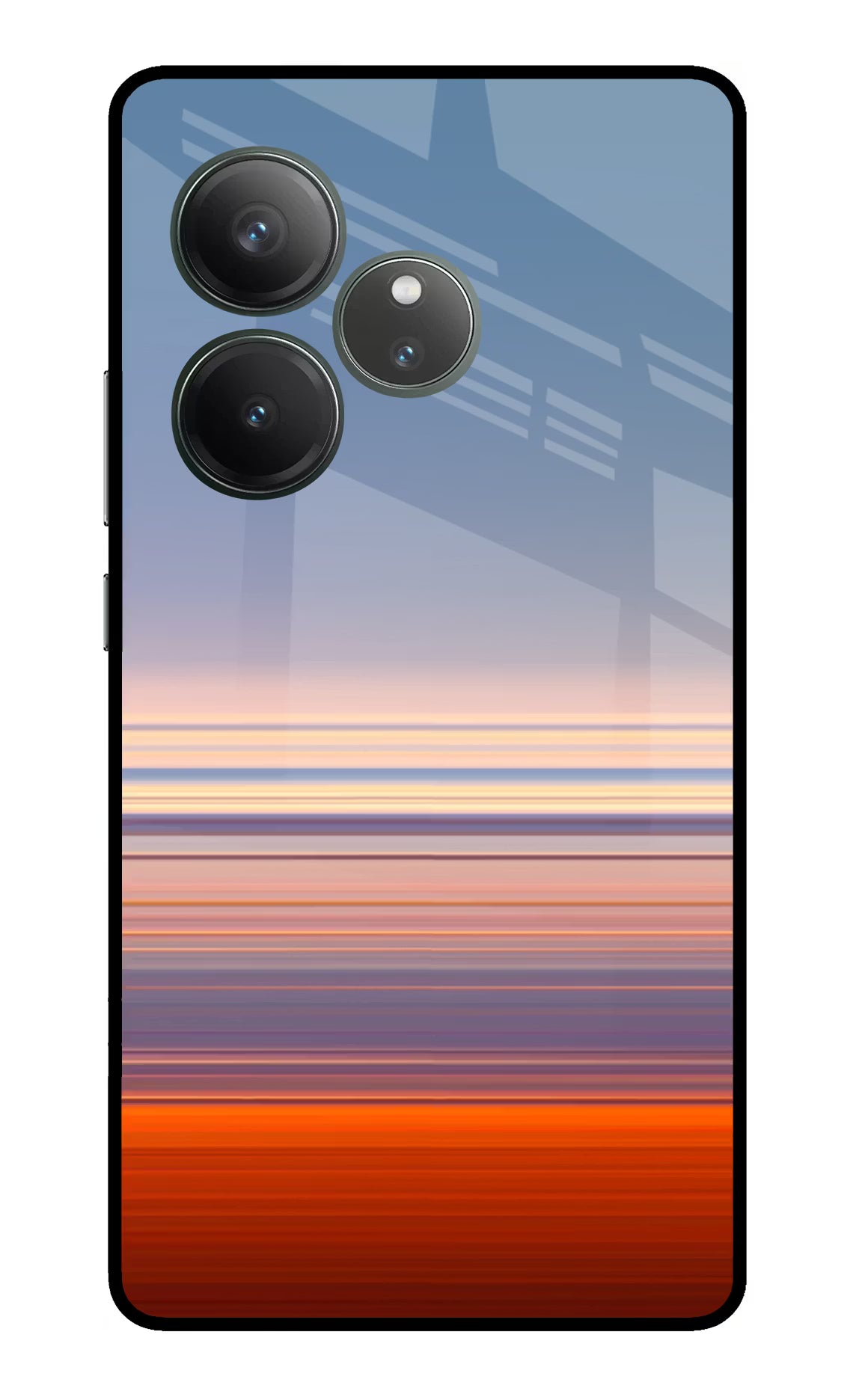 Morning Colors Realme GT 6 Glass Case Back Cover by Casekaro