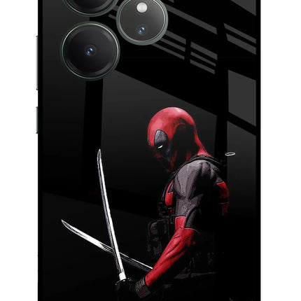 Deadpool Realme GT 6 Glass Case