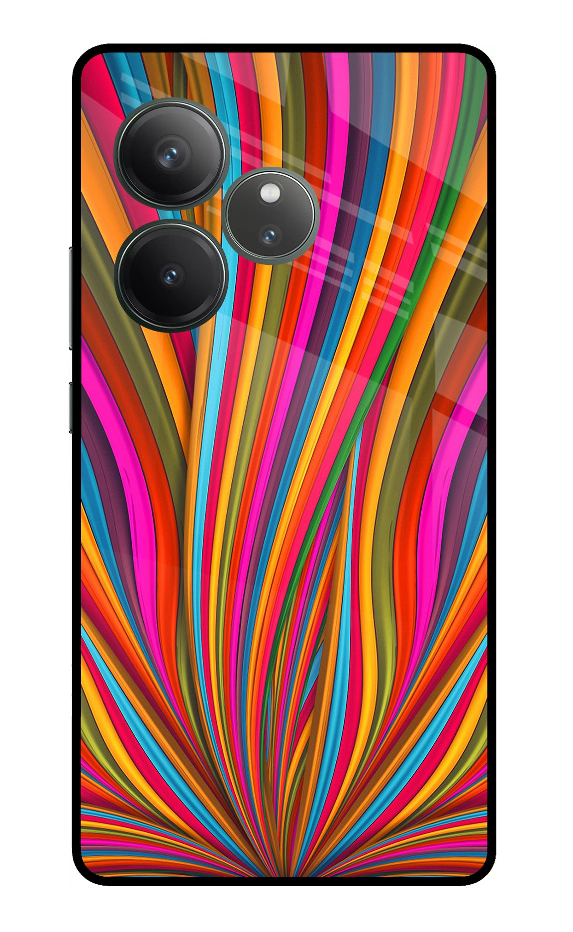 Trippy Wavy Realme GT 6 Glass Case