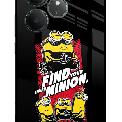 Find your inner Minion Realme GT 6 Glass Case