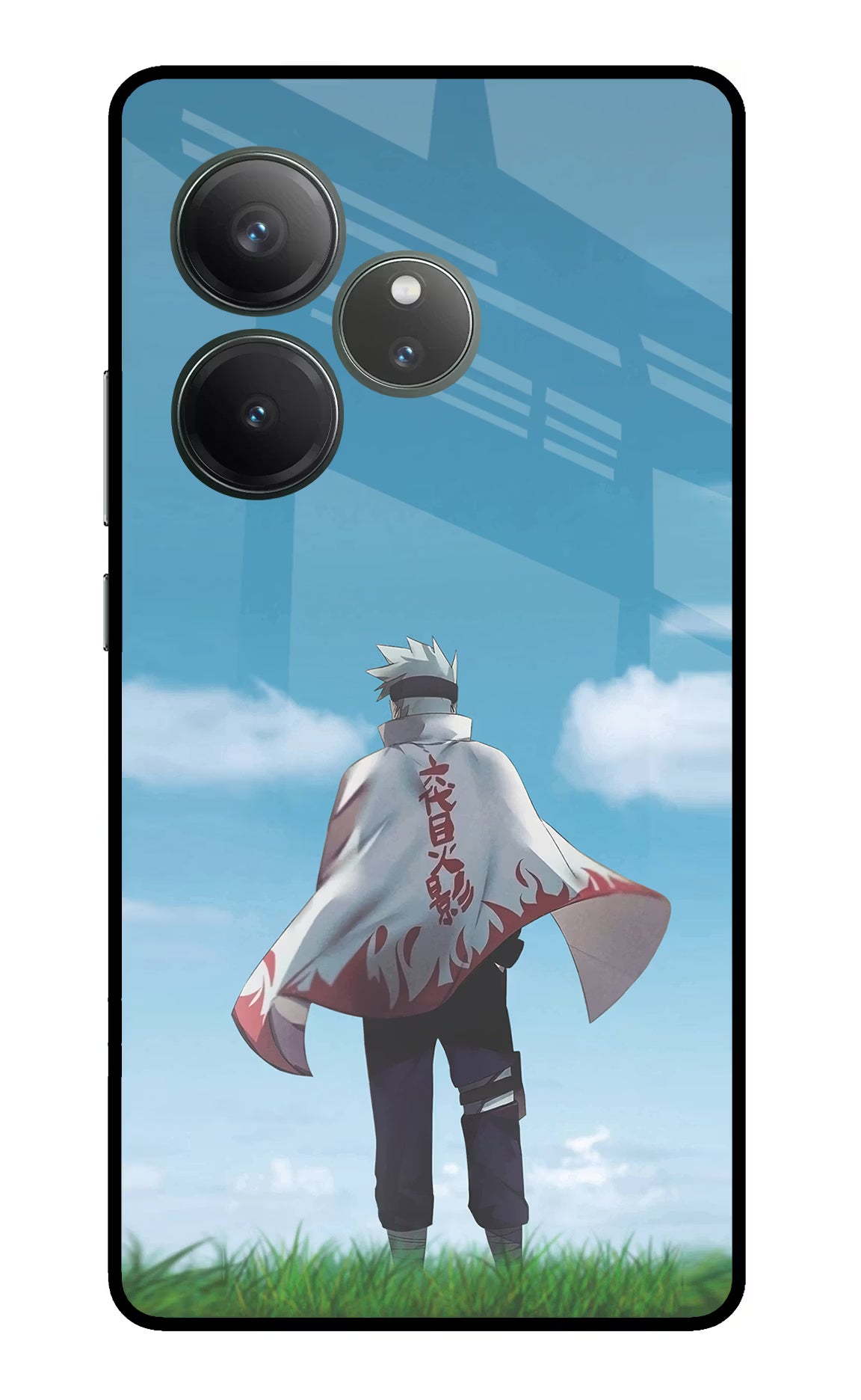 Kakashi Realme GT 6 Glass Case Back Cover by Casekaro