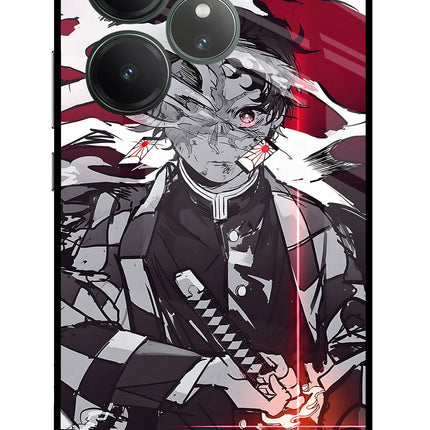 Demon Slayer Realme GT 6 Glass Case