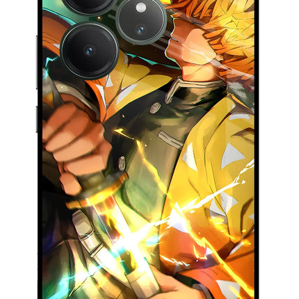 Demon Slayer Realme GT 6 Glass Case