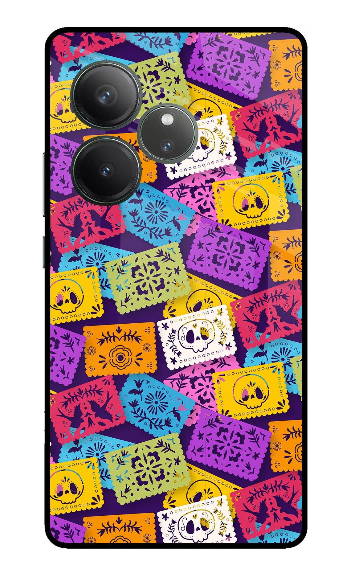 Mexican Pattern Realme GT 6 Glass Case