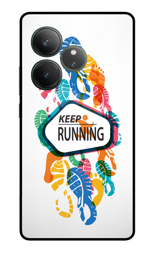 Keep Running Realme GT 6 Glass Case