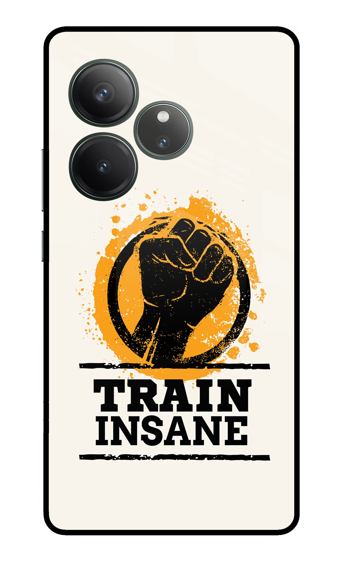 Train Insane Realme GT 6 Glass Case