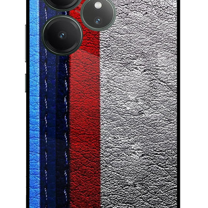 BMW Stripes Realme GT 6 Glass Case