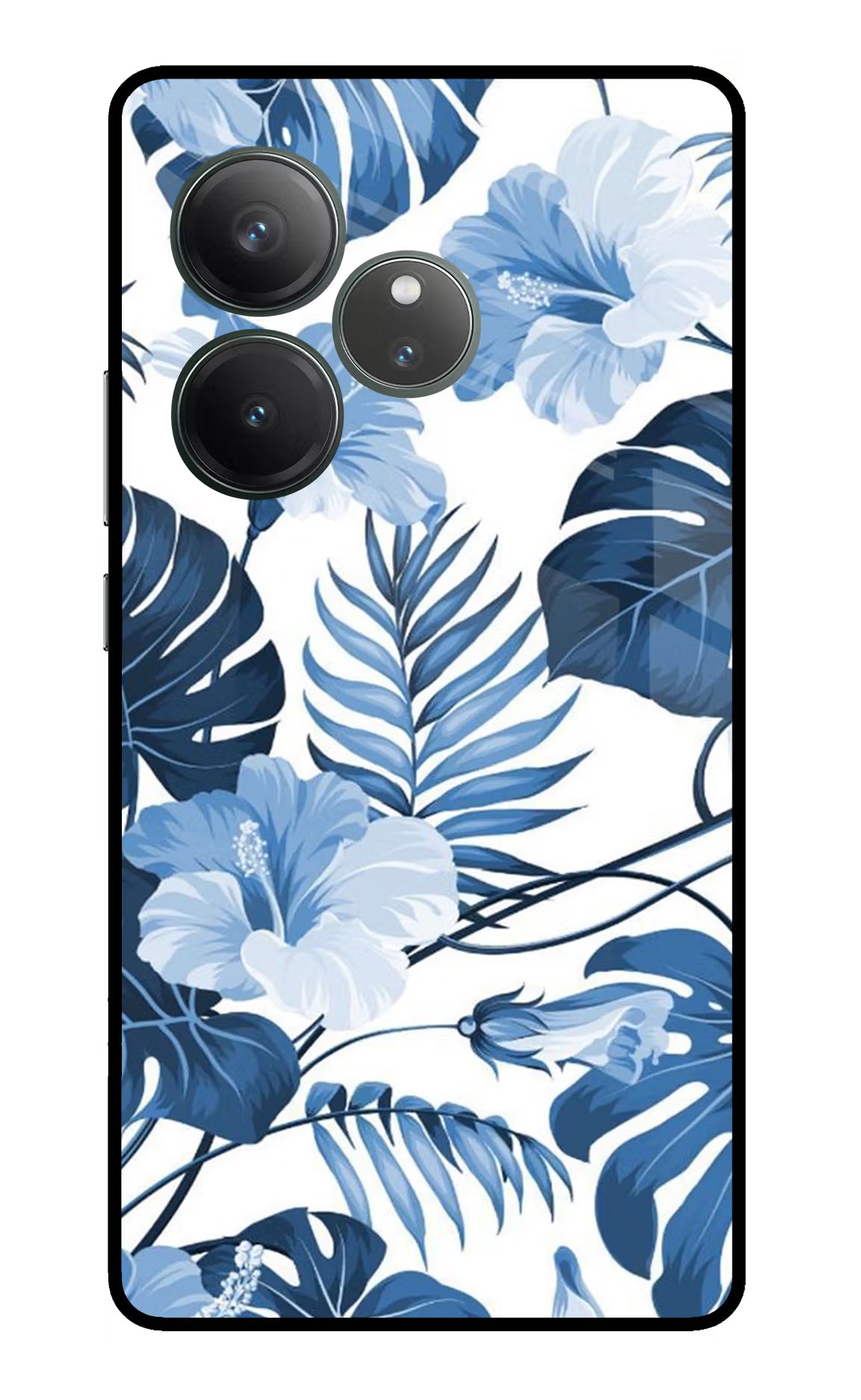 Fabric Art Realme GT 6 Glass Case Back Cover by Casekaro