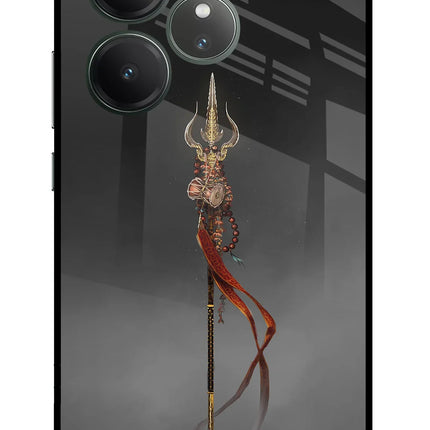 Shiv Trishul Realme GT 6 Glass Case