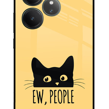Ew People Catitude Realme GT 6 Glass Case