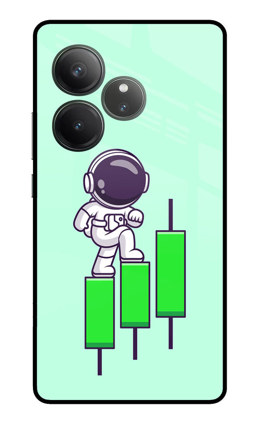 Astronaut Trader Realme GT 6 Glass Case
