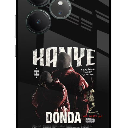 Donda Kanye West Realme GT 6 Glass Case