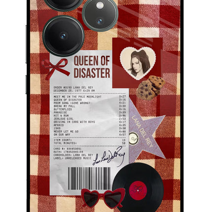 Queen of Disaster Realme GT 6 Glass Case