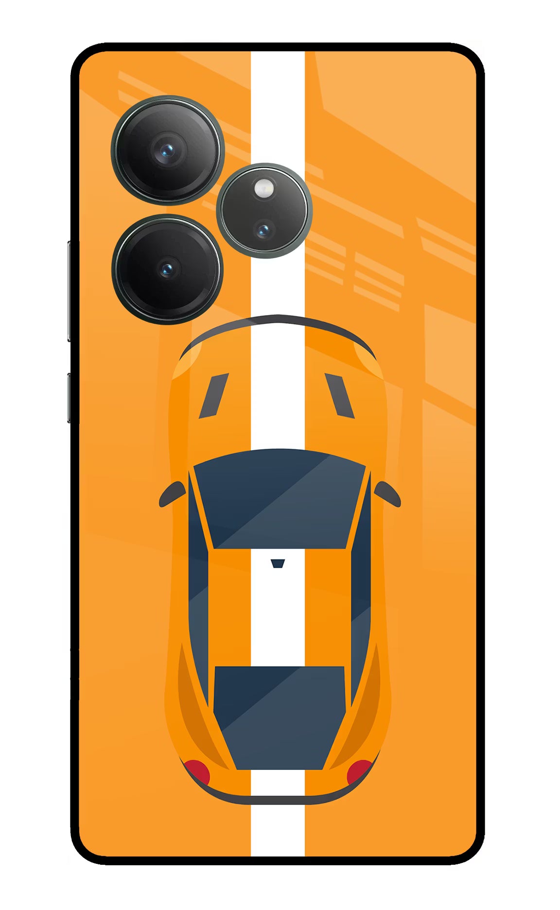 Highway Pursuit Realme GT 6 Glass Case Back Cover by Casekaro