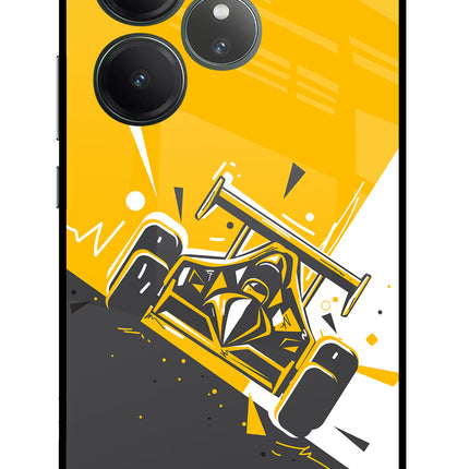 Track King Realme GT 6 Glass Case
