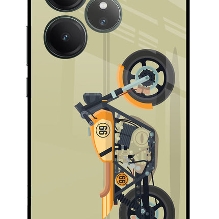 Vertical Speedster Realme GT 6 Glass Case