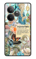 Aquarius Zodiac Realme GT 6 Glass Case