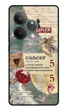 Cancer Zodiac Realme GT 6 Glass Case