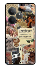Capricorn Zodiac Realme GT 6 Glass Case