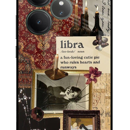 Libra Zodiac Realme GT 6 Glass Case