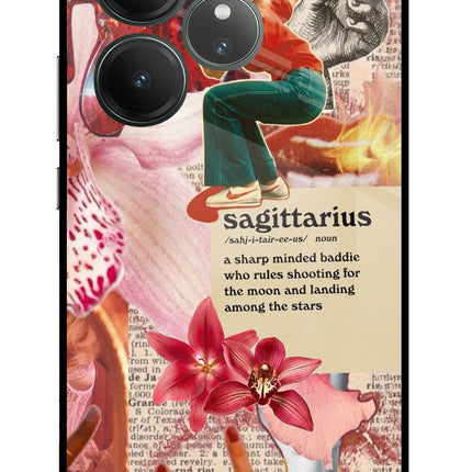 Sagittarius Zodiac Realme GT 6 Glass Case