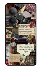 Taurus Zodiac Realme GT 6 Glass Case
