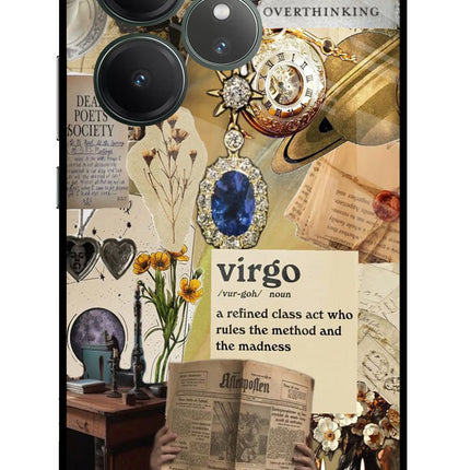 Virgo Zodiac Realme GT 6 Glass Case