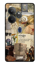 Virgo Zodiac Realme GT 6 Glass Case
