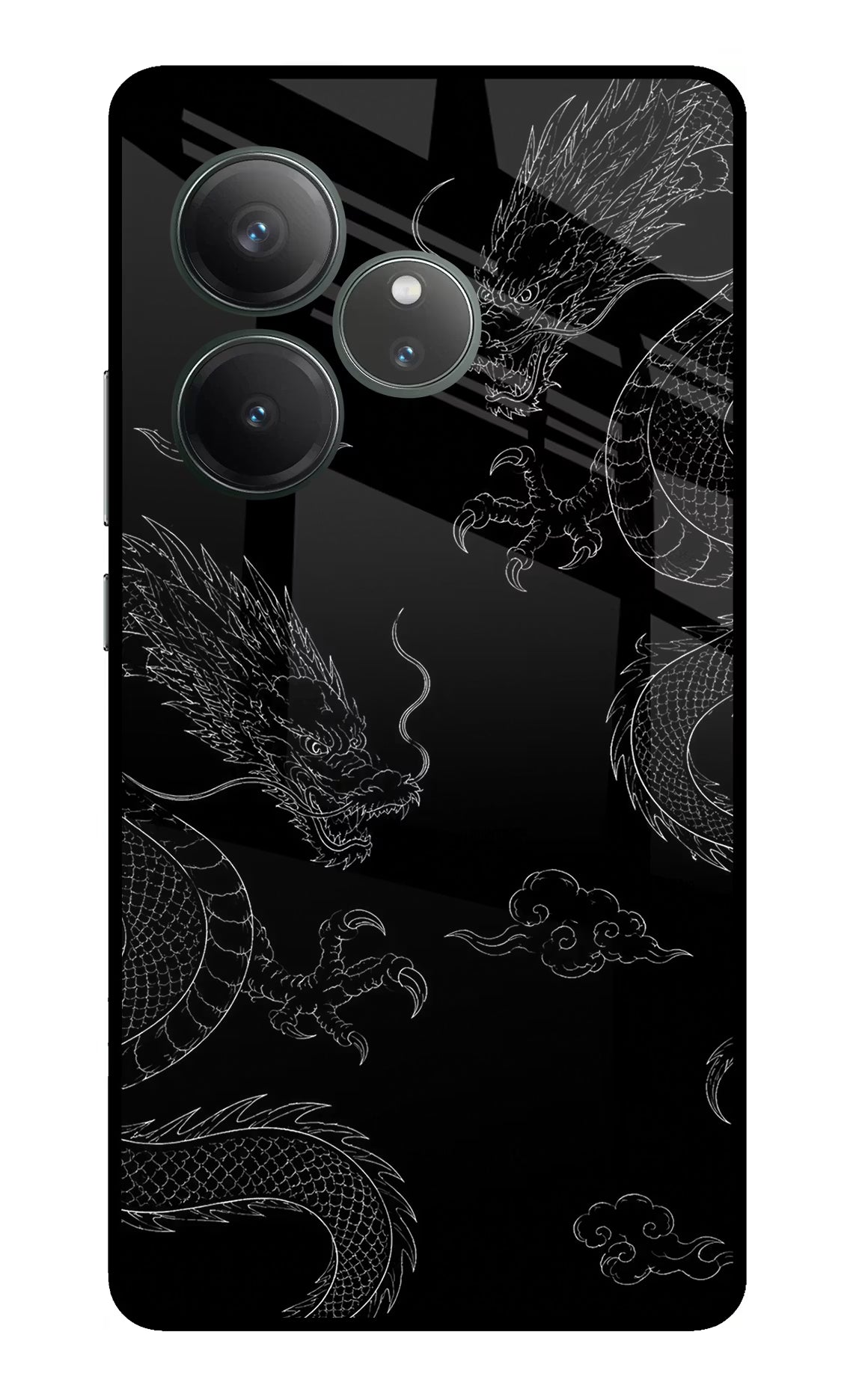 Twin Dragons Realme GT 6 Glass Case
