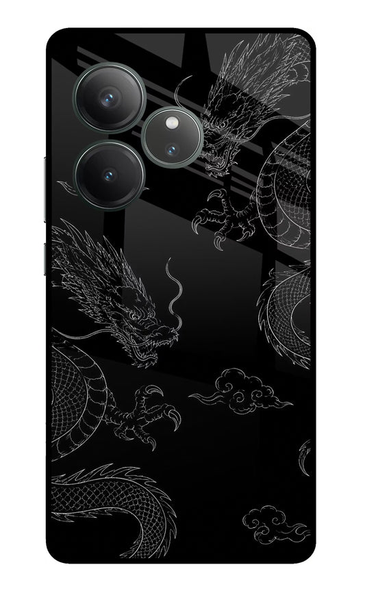 Twin Dragons Realme GT 6 Glass Case