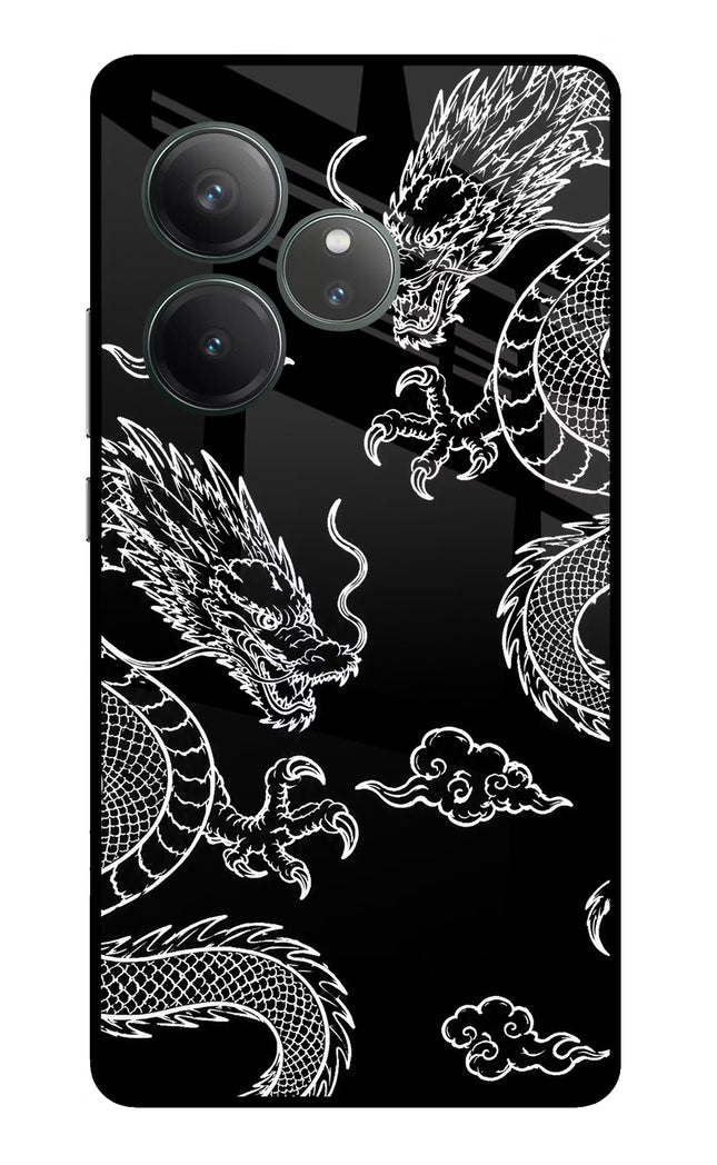 Twin Dragons Realme GT 6 Glass Case