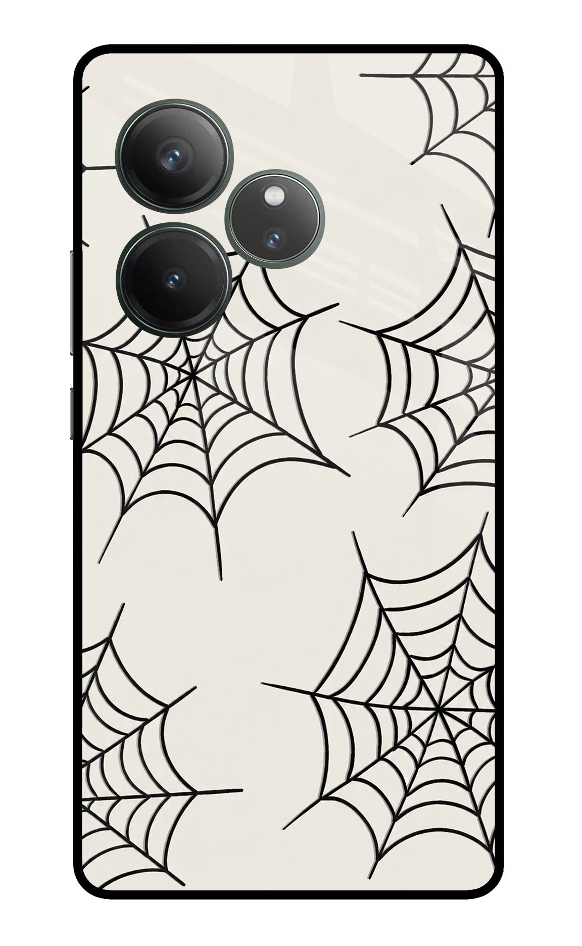 Spider Web Realme GT 6 Glass Case