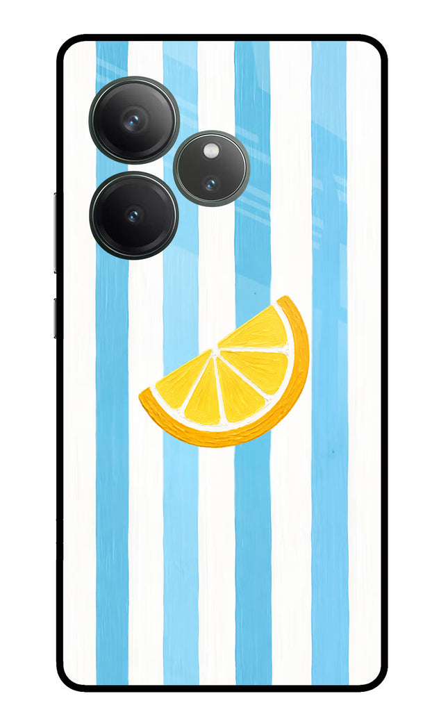 Summer Lemon Realme GT 6 Glass Case