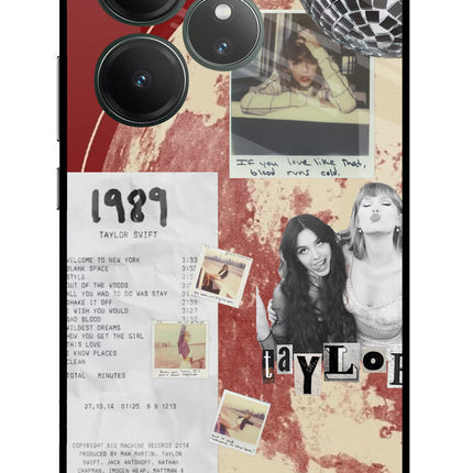 Taylor Swift Realme GT 6 Glass Case