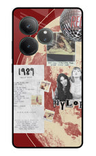 Taylor Swift Realme GT 6 Glass Case