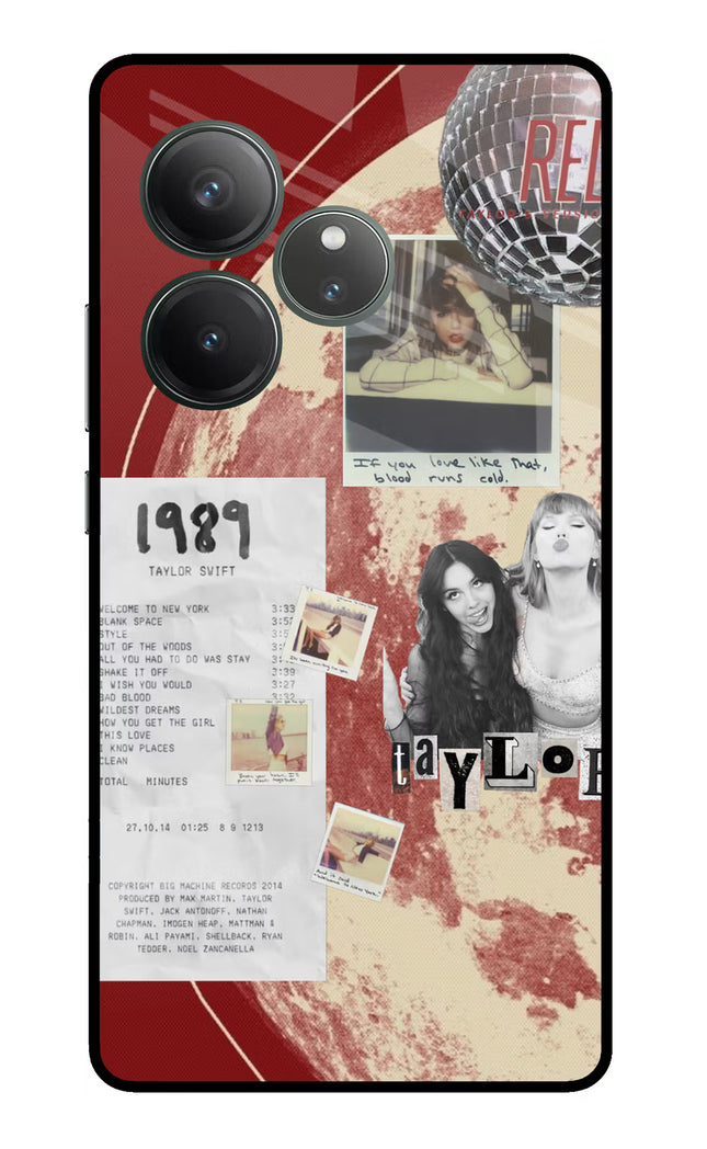 Taylor Swift Realme GT 6 Glass Case