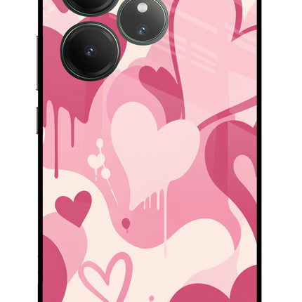Hearty case Realme GT 6 Glass Case