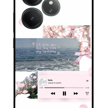 Wave to earth Realme GT 6 Glass Case