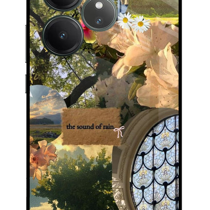 Rain Realme GT 6 Glass Case