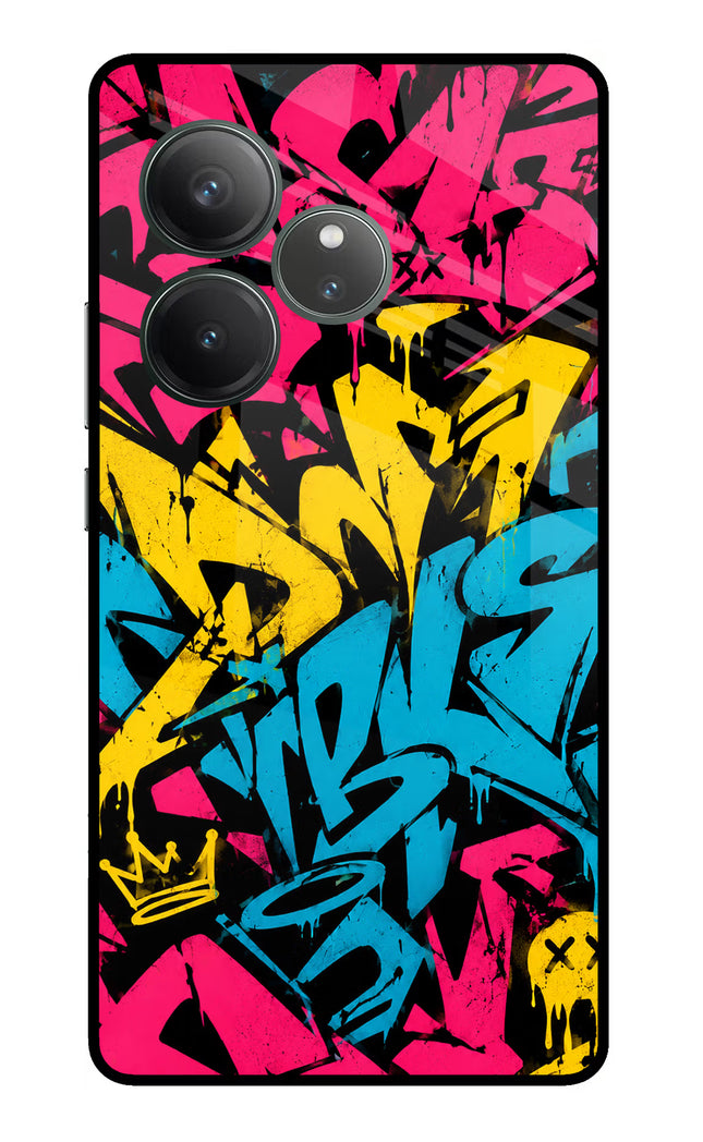 Graffiti Vibe Realme GT 6 Glass Case