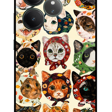 Cool Cat Realme GT 6 Glass Case
