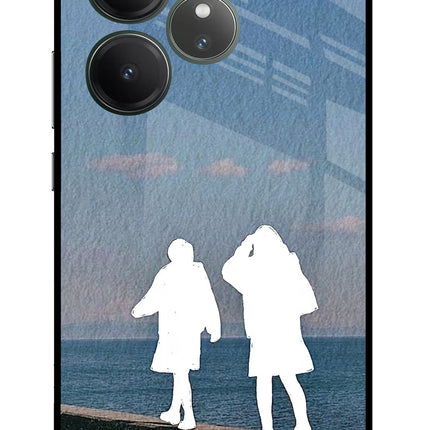 Coastal Dream Realme GT 6 Glass Case Back Cover by Casekaro