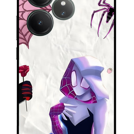 Gwen Verse Realme GT 6 Glass Case Back Cover by Casekaro